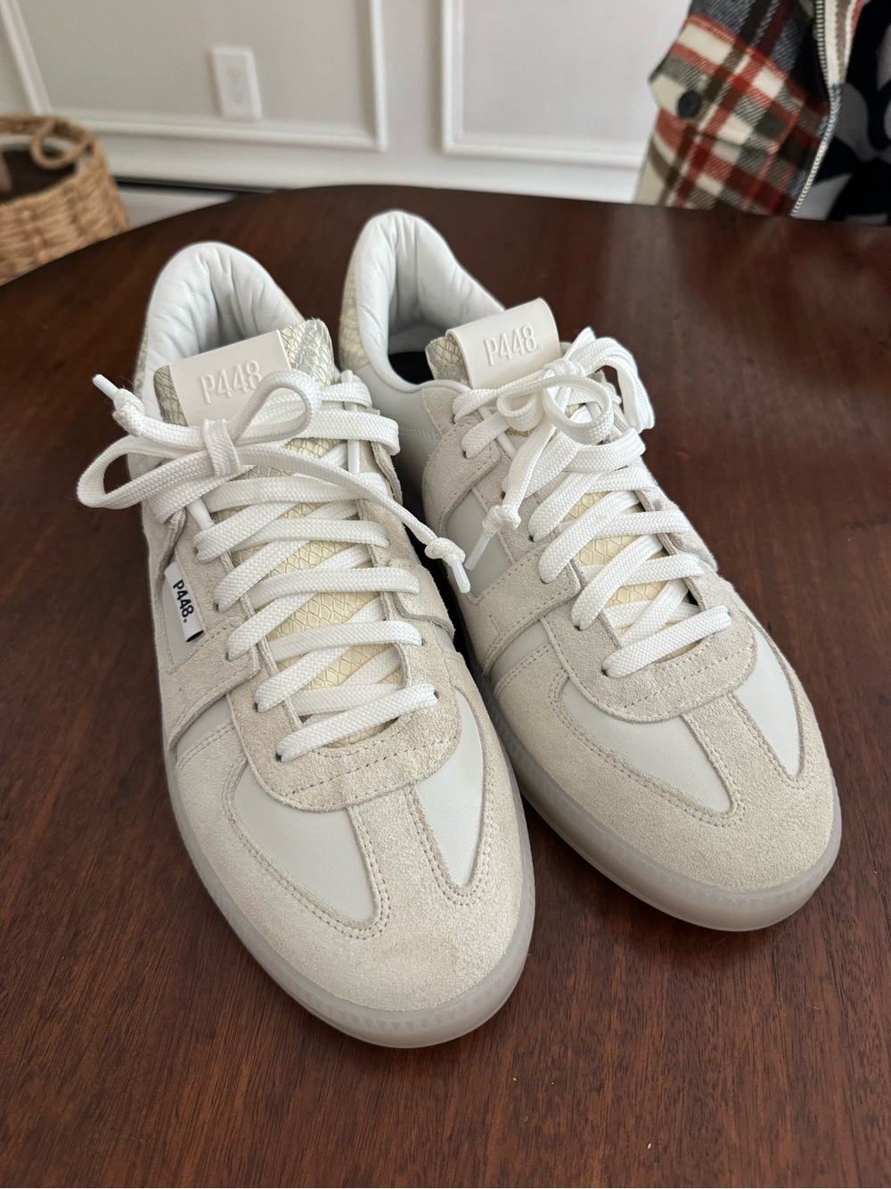 P448 Made in Italy Monza Lace-Up Sneakers Size 42 Women’s 10